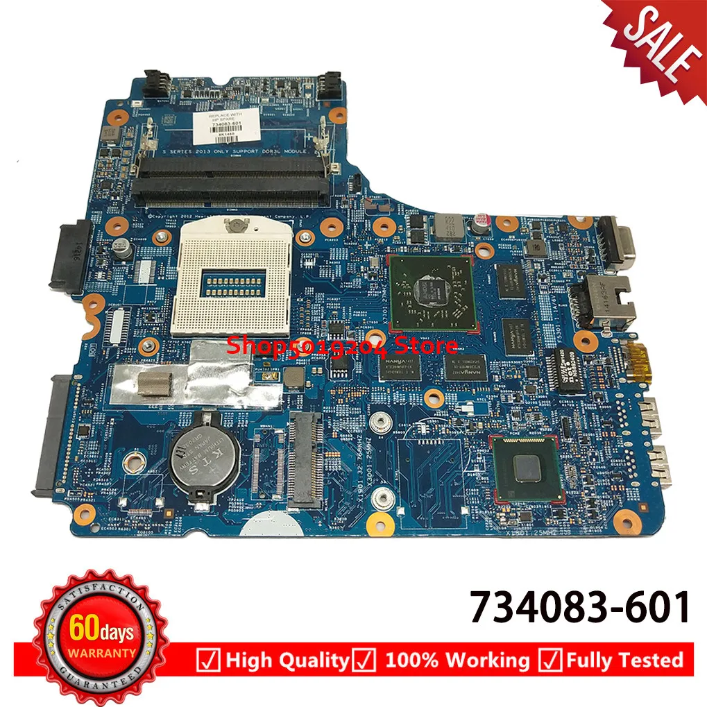 Материнская плата 734083-601 для hp ProBook 450-G1 450 440 470 G1 ноутбука 734083-001 48.4YW03. 011 12241-1 734083-501 |