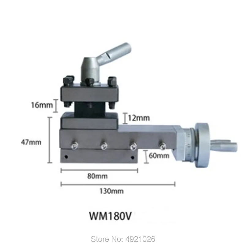 Держатель для токарного станка WM180V Квадратный держатель инструмента 90 мм