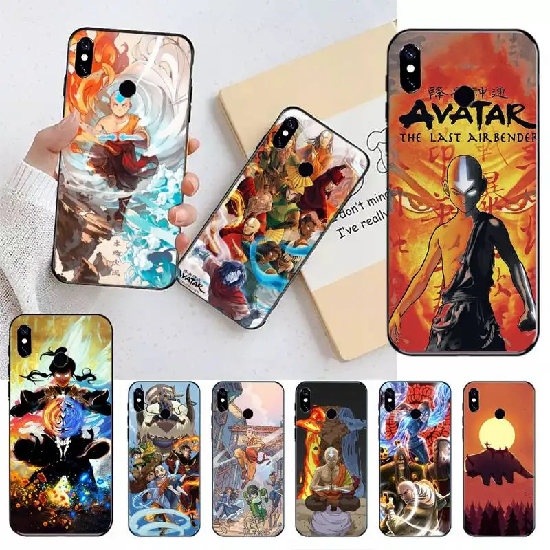 

Avatar The Last Airbender anime Phone Case For Xiaomi Redmi note 7 8 9 t max3 s 10 pro lite Luxury brand shell funda coque