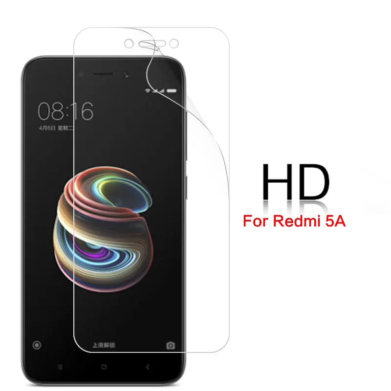 Фото Глянцевая пленка HD для Xiaomi Redmi 1s, 2, 2A, 3, 3s, 4, 4A, 4, x, 5, 5A, 6 Pro Plus, Антибликовая, устойчивая к царапинам пленка для ЖК-экрана №4