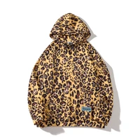 fashion oversized mens anime hoodies 2022 new casual hoodies sweatshirts mens hooded tops leopard printed oodie male pull homme