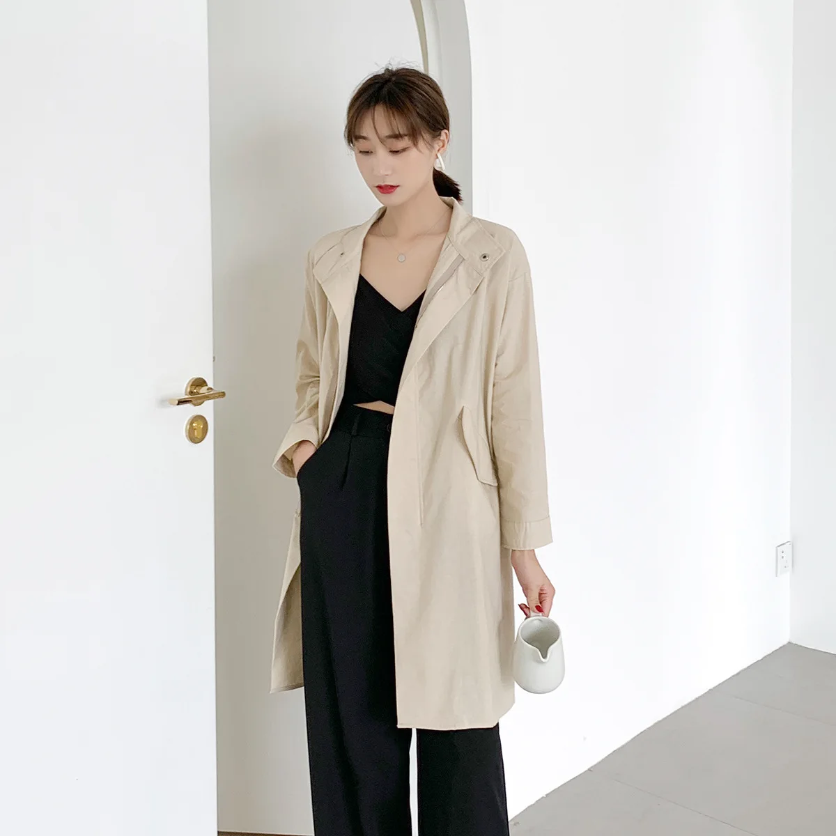 

2020 new Korean women's spring and autumn coat