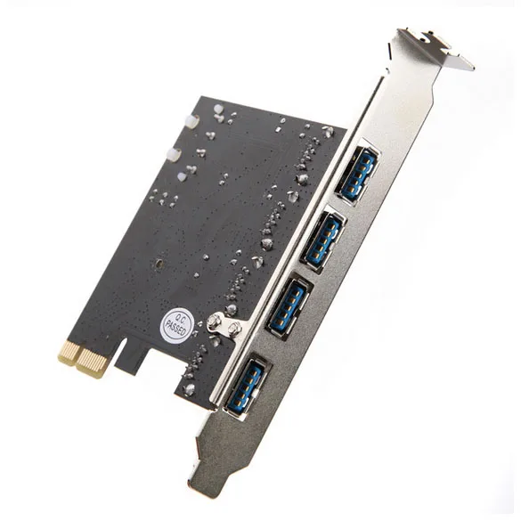 USB 3 0 PCI Express адаптер разъем PCI-E карта 4 порта ПК компьютер | Компьютеры и офис