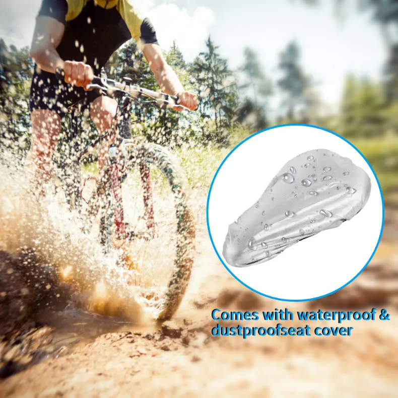 WEST BIKING чехол на седло велосипеда с карманом водонепроницаемый от дождя
