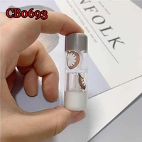 pocket contact lens case tube box convenient travel box for hard or soft lenses container cb0693
