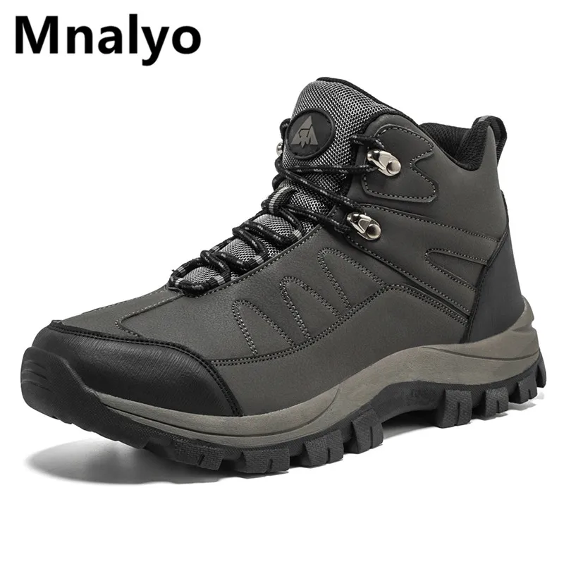 

Ботинки мужские зимние, водонепроницаемые, Нескользящие, классические, 2020