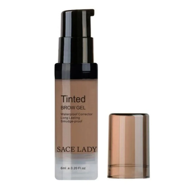 

6ml Long Lasting Eye Brow Cosmetic Waterproof Eyebrow Dye Gel Eyebrow Tint Cream Makeup Smooth