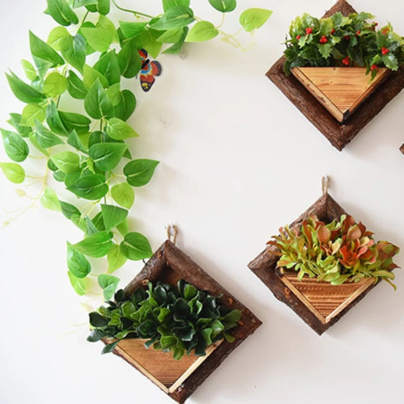 Садовый настенный цветочный горшок подвесная корзина для цветов настенные