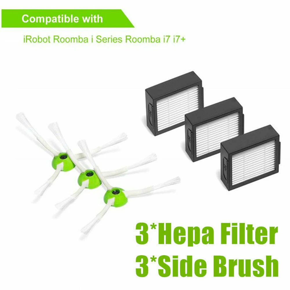 

Vacuum Cleaner Accessories Roller Brushes Replacement Parts Compatible for iRobot Roomba I7+/E5/E6 for House