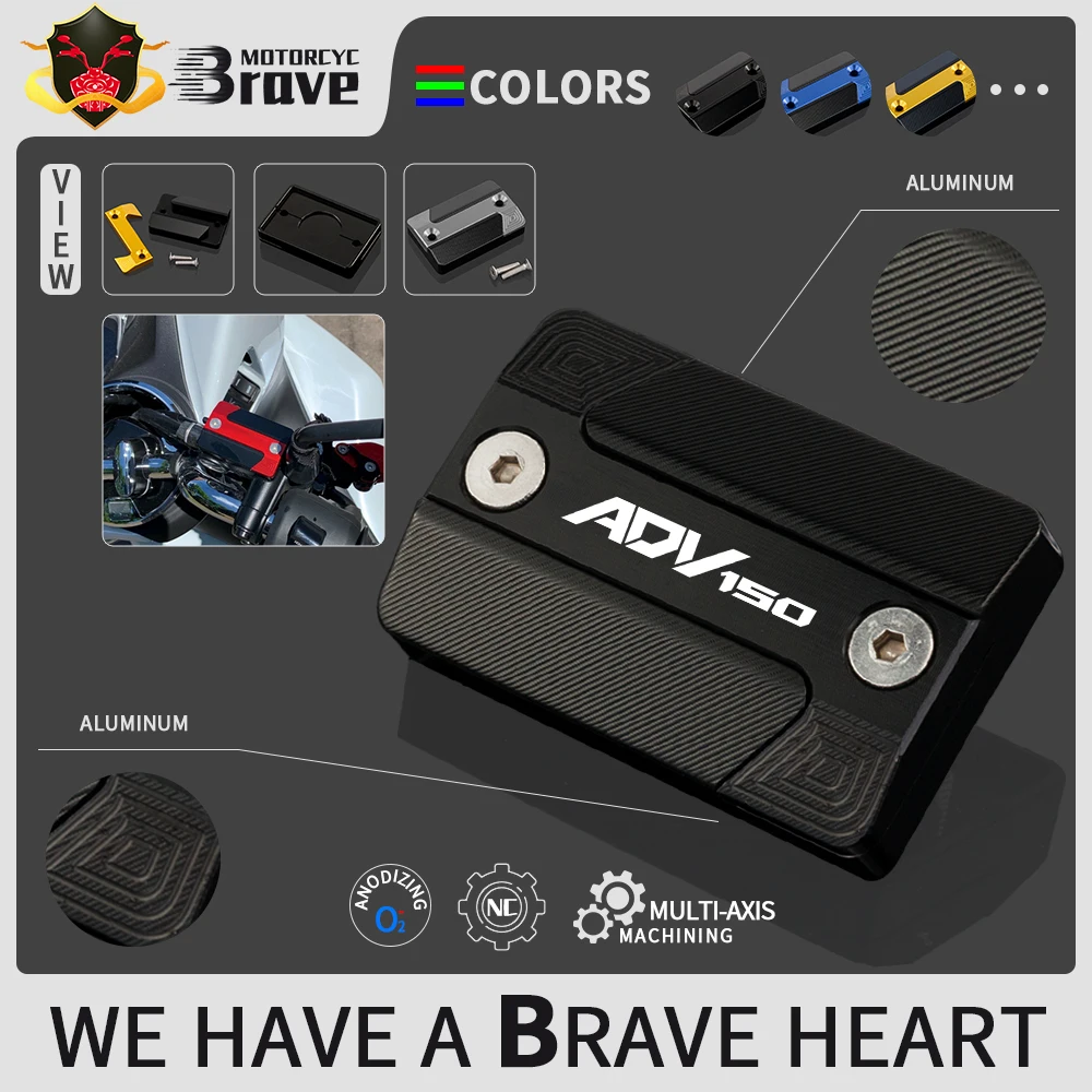 

Для HONDA PCX 125 /150 ADV 150 2018 2019 2020 CNC главный тормозной цилиндр для переднего колеса Крышка Резервуара жидкости PCX125 PCX150 ADV150