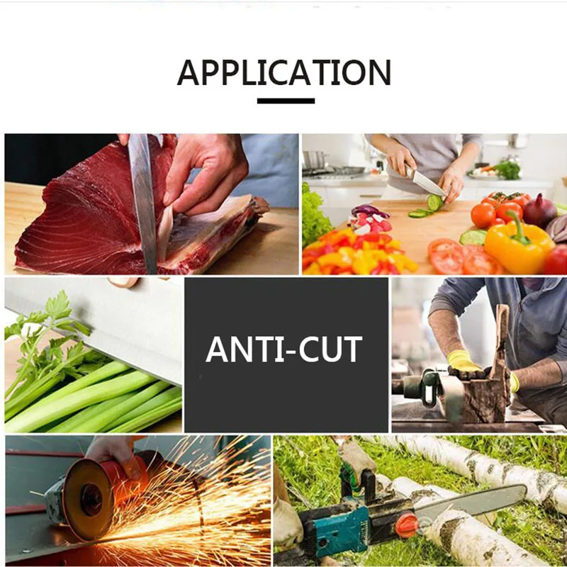 Защитные перчатки/перчатки для пищевой промышленности/черные металлические