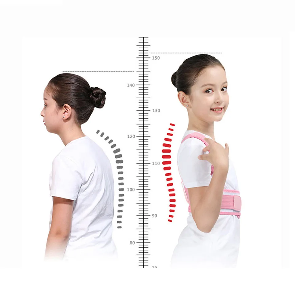 

Adjustable Children Posture Corrector Back Support Belt Kids Orthopedic Corset For Kids Spine Back Lumbar Shoulder Braces Health