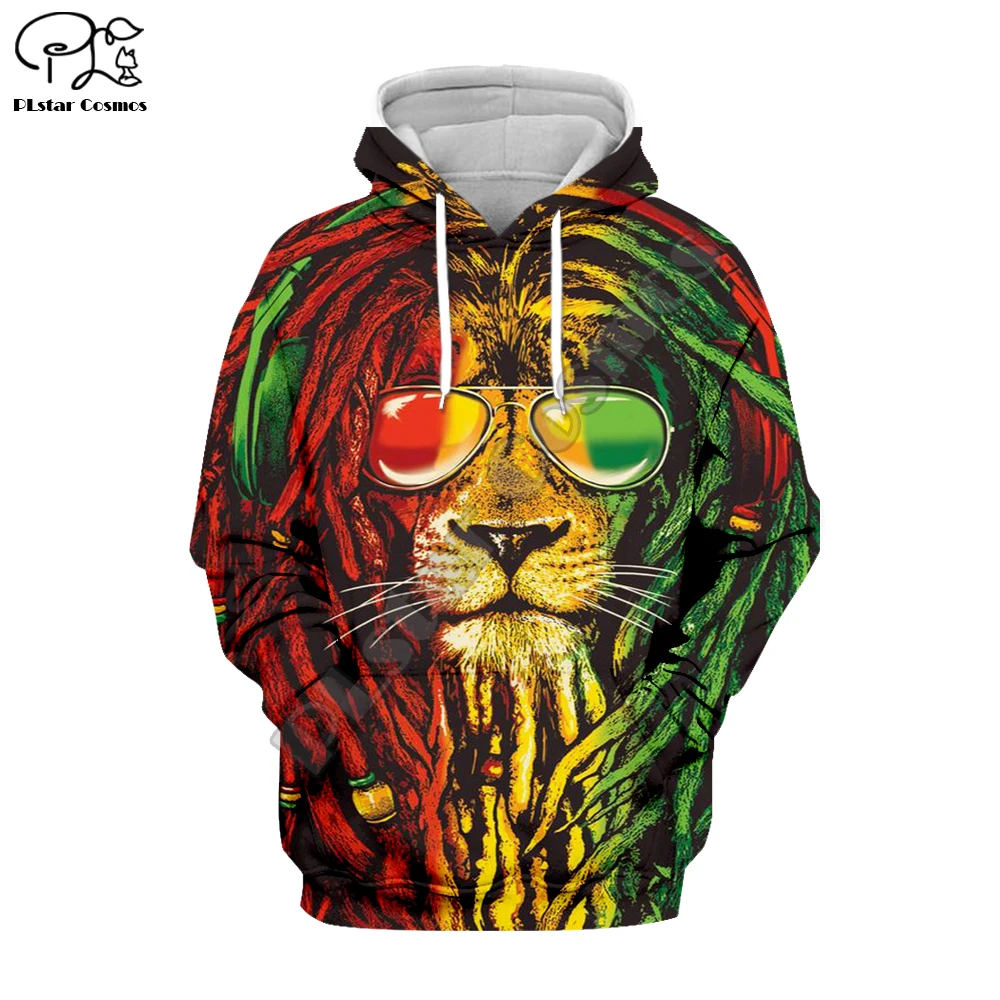 Спортивный костюм PLstar Cosmos Reggae Bob Marley толстовка с 3D принтом/Свитшот/куртка/мужской