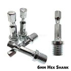 1 шт. 14 с шестигранной головкой M10 винтовой шпиндель сверла адаптер подложка проволочная щетка шатун для машины, полироль для автомобиля, воск поролонная губка патрон