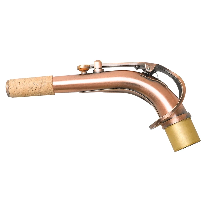 Eb альт для саксофона на шею из латуни Материал саксофон изгиб Автомобильная