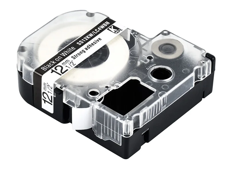 Разноцветные 12 мм совместимые Epson SS12KW/LC-4WBN SS9KW ST12KW ST9KW SC12YW ленты этикетки ленты для KingJim