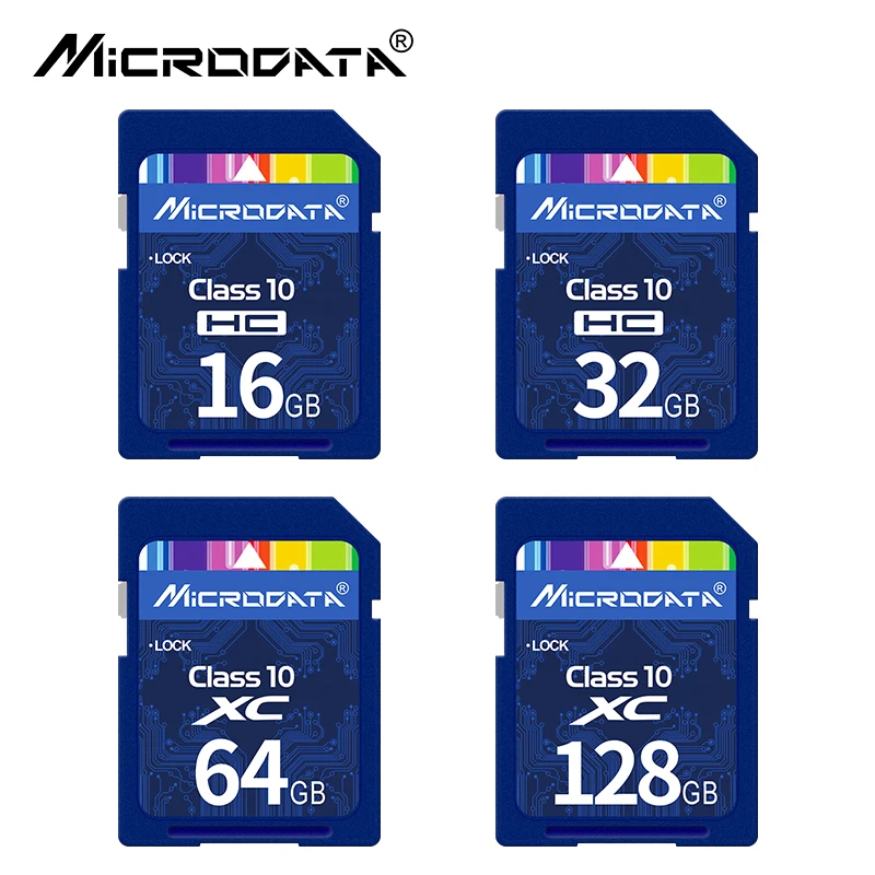Высокоскоростная SD-карта класса 10 8 ГБ 16 32 64 128 256 карта памяти Microsd SDHC/SDXC флэш-карта