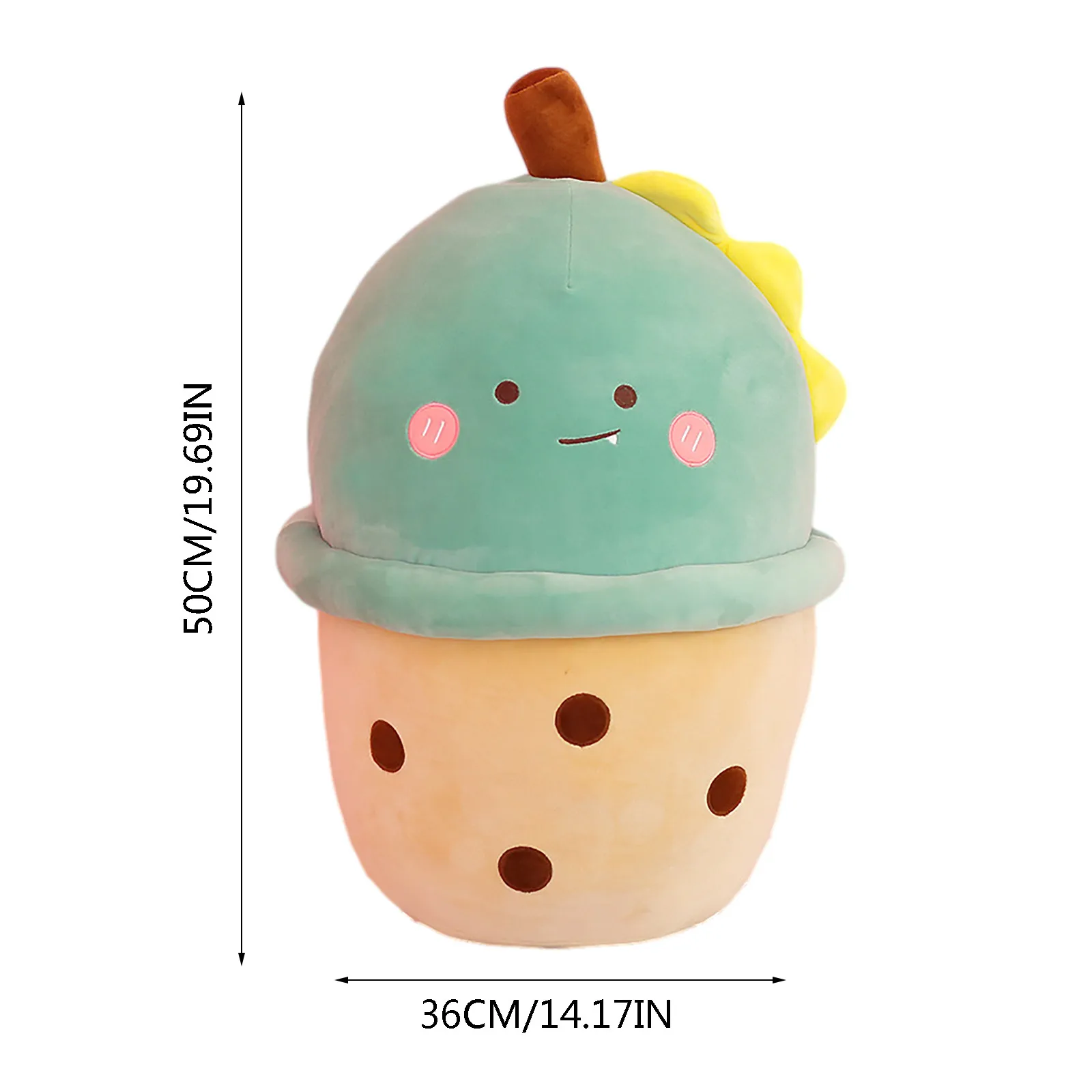 

New Cute Boba Plush Pillow Cute Soft Plush Bubble Tea Cup Doll Creative Plush Toys Kawaii Decorative Ornaments
