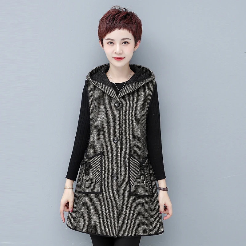 

2021 New Spring Summer Women Female Sexy Polyester Blazer Brand Blouse Outwear Vest