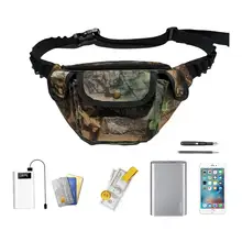 Outdoor Waist Bag Sports Multifunctional Camouflage Pocket Men Women Camping Hiking Travel Shoulder 