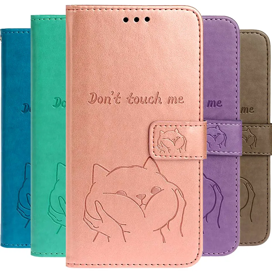 Кожаный чехол с откидной крышкой для Samsung S10 E S9 S8 J4 J6 Plus A70 A10 A20 S A40 A50 A20E M10 Note 10 Pro