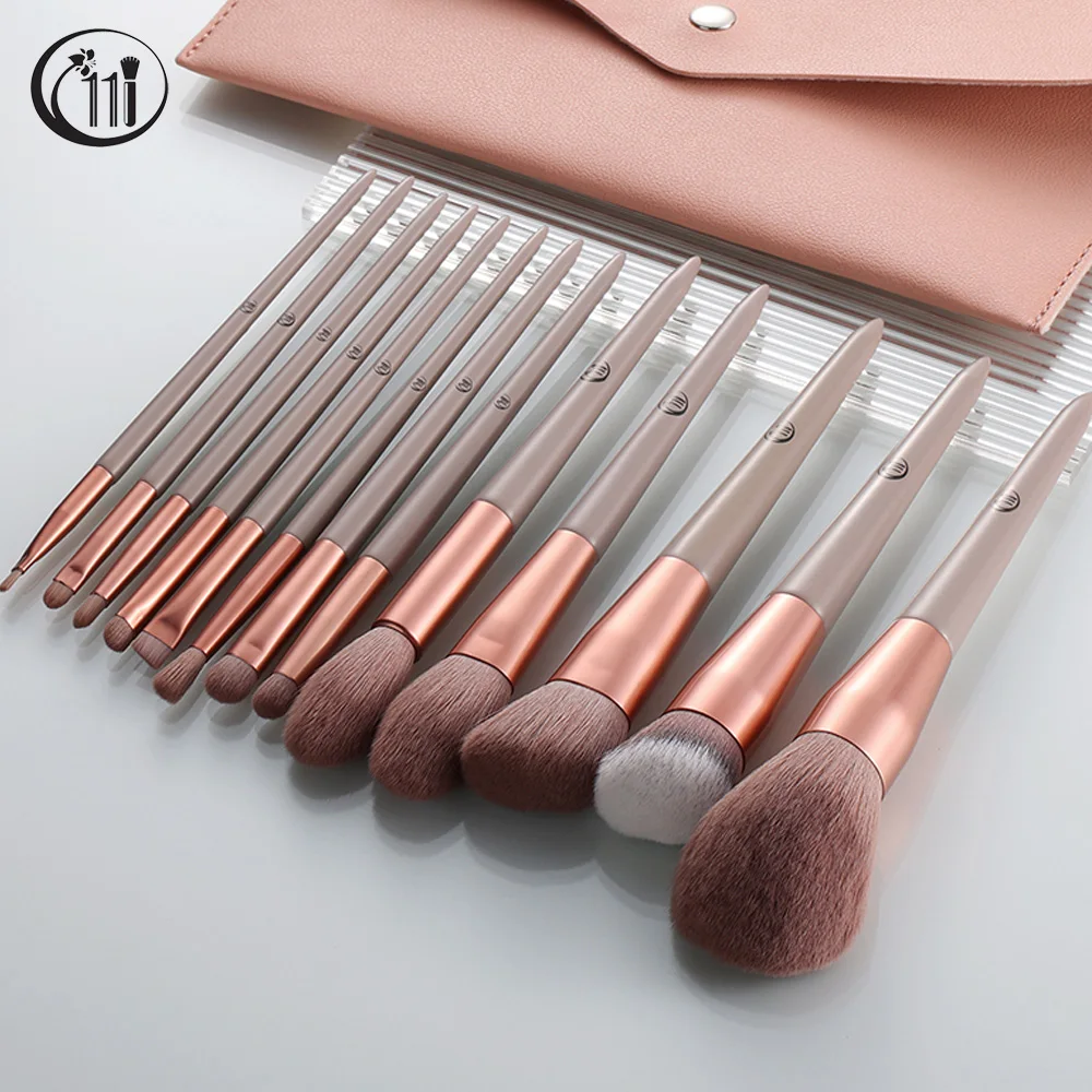 Kosmetyki Кисточки для макияжа из натурального материала набор косметических