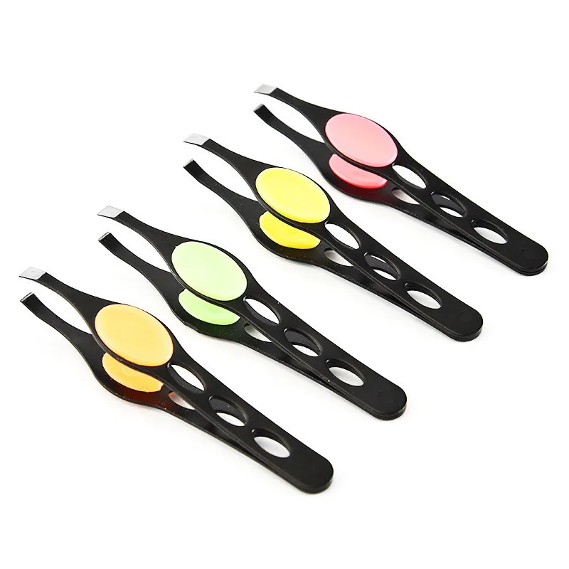 1 шт брови акне инструмент для удаления прыщей щипчики маникюра ресницы черные