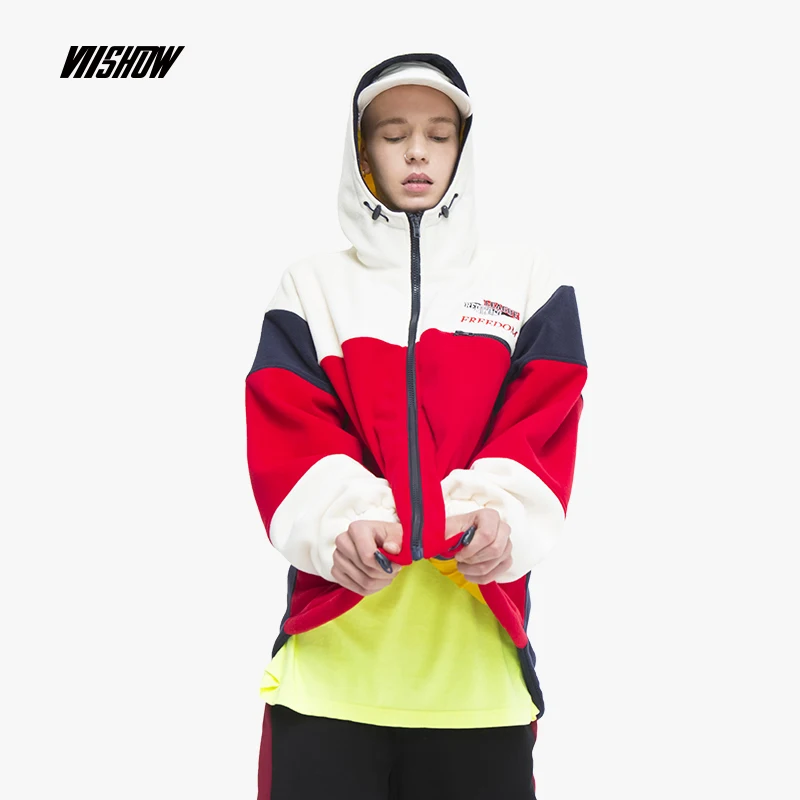 VIISHOW уличная Мужская куртка, брендовая мужская куртка с капюшоном, Veste Homme, новинка, ветровка, мужская куртка, Chaqueta Hombre, JC2352183