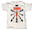 2001: футболка с постером фильма космическая Одиссея, футболка из натурального 100% хлопка, футболка унисекс