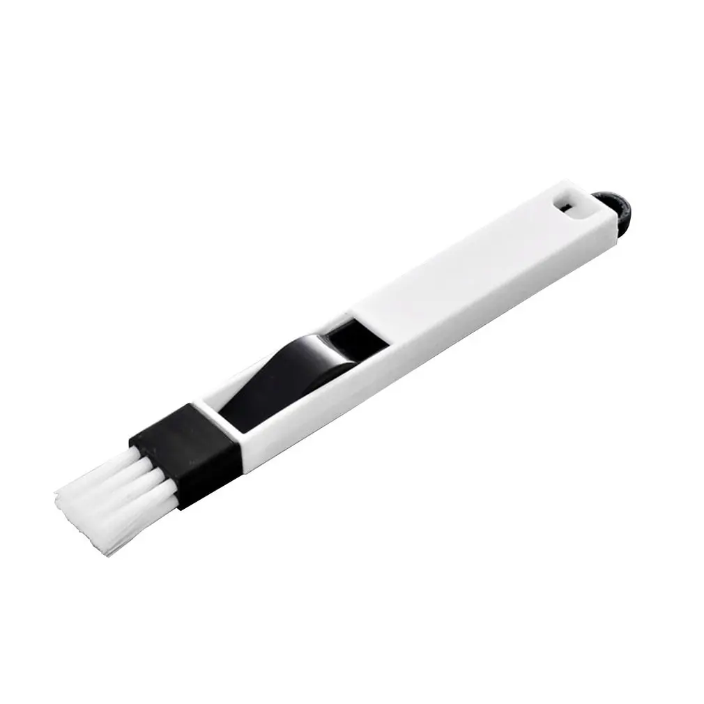 

Multi-Purpose Kitchen And Bathroom Door And Window Groove Cleaning Brush Crevice Brush With Dustpan Keyboard Swipe