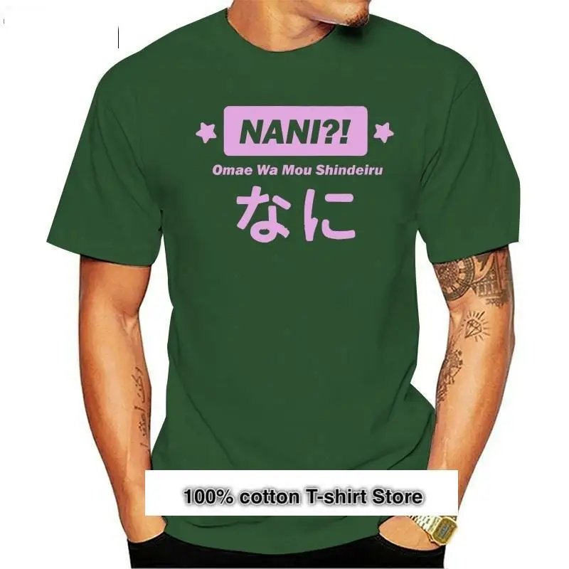 

¡Nani! Camiseta para hombre, camisa de Anime japonés