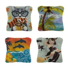 Крюк с защелкой ковер Наборы чехол с изображением животного подушки детские сиденье автомобиля кожаный чехол со шнуровкой крест стежка Наборы нити наборы гобеленов Наборы крест стежка диванные подушки