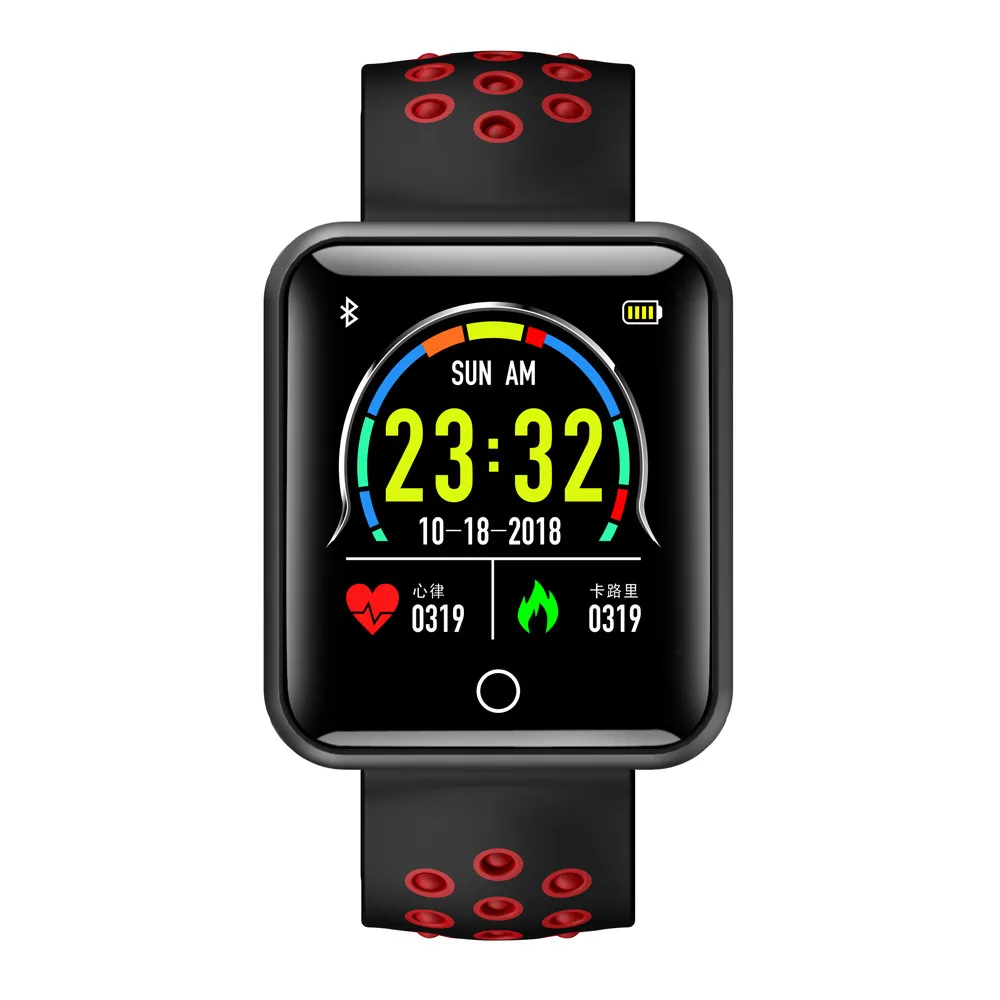 BINSSAW Q18 Bluetooth Смарт браслет монитор сердечного ритма кровяного давления фитнес