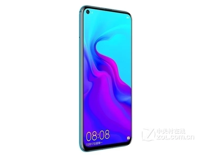 DHL Быстрая HuaWei Nova 4 4G LTE мобильный телефон Kirin 970 Android 9,0 6," ips 2310X1080 8 Гб ram 128 ГБ rom МП отпечаток пальца