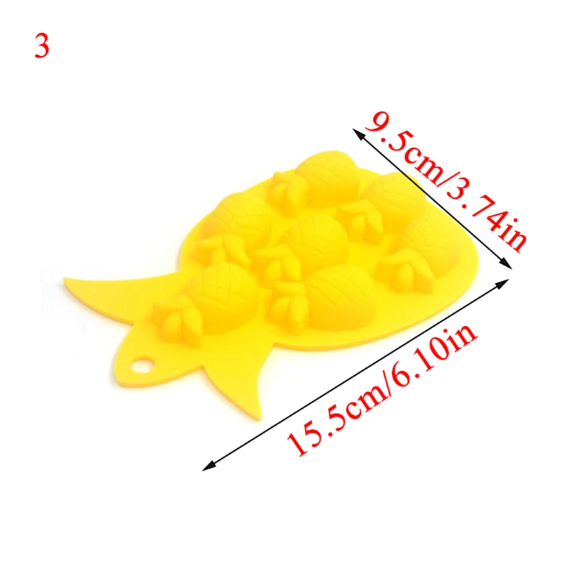 Новые силиконовые ванны для Фруктового мороженого креативный кактус Ананас