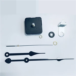 Новые Настенные Часы M2188, механизм движения, Длинные нити, Длина оси 22 мм, кварцевые часы, шаг-движение с крюком и черными стрелками