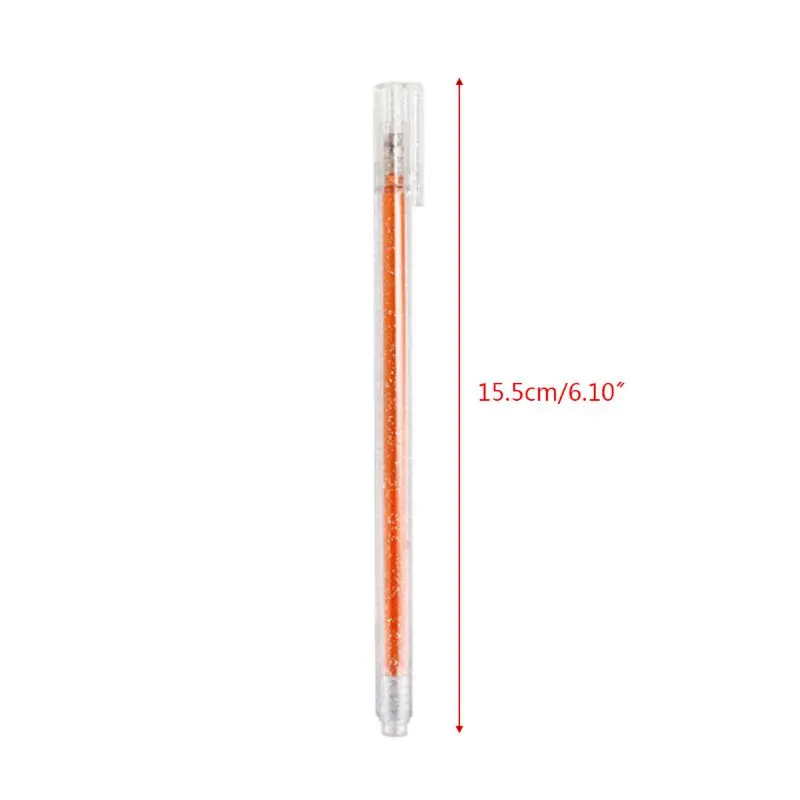 

W3JD 8pcs Kawaii Bullet Flash Gel Pen Neutral Marker Student Writing Tool Stationery