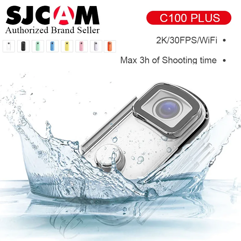 

Экшн-камера SJCAM C100 Plus, 2K, 30 кадров/с, Wi-Fi