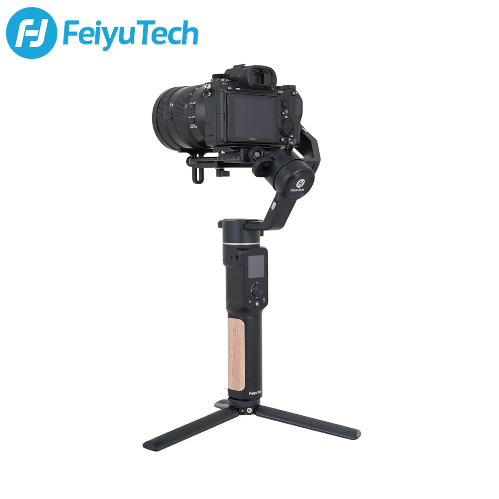 FeiyuTech AK2000C 3 осевая складная съемная пластина Стабилизатор DSLR подвеса камеры для