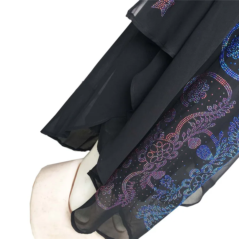 Обхват груди 116 см длина 150 Новая африканская женская одежда Дашики шифон