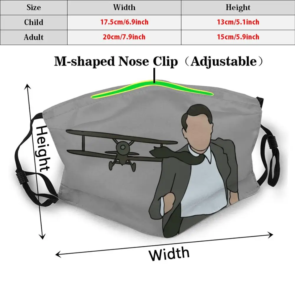 Северная маска северо-запада Альфреда хит Кари Грант Северо-Запад психоокно