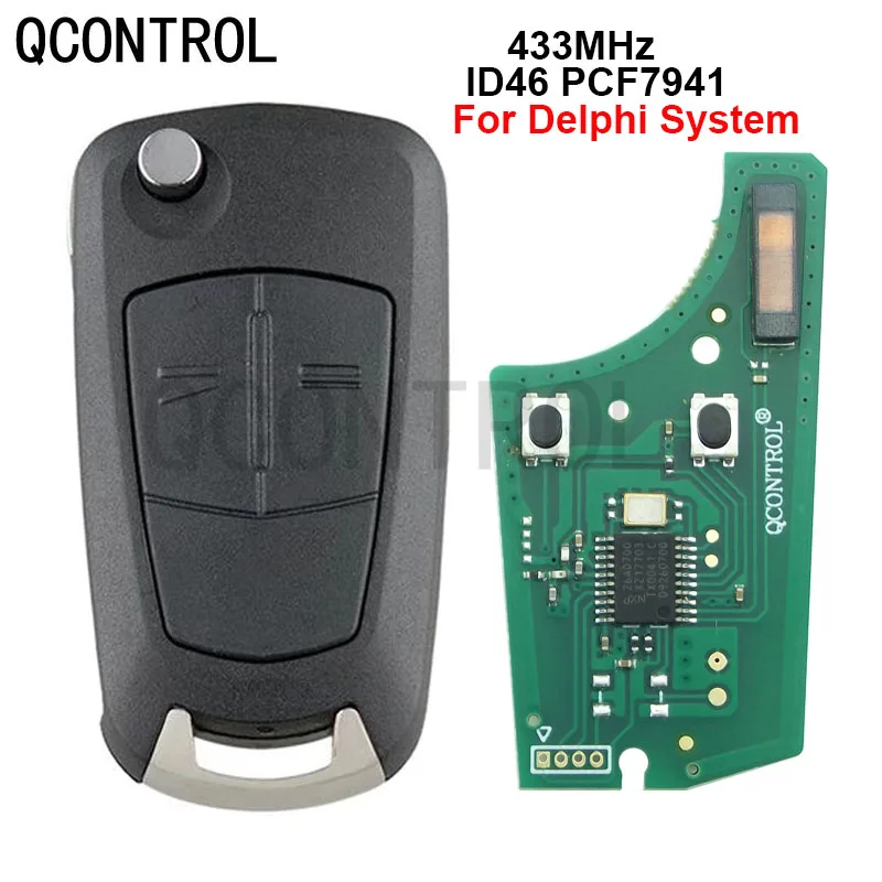 Am433. QCONTROL. Изготовление смарт ключа Опель. Q control