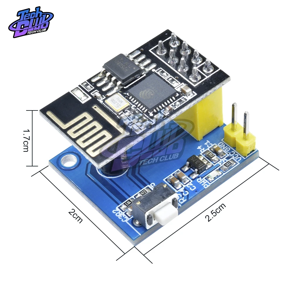 Релейный модуль ESP8266 ESP-01/01S 5V Wi-Fi умный дом дистанционное управление