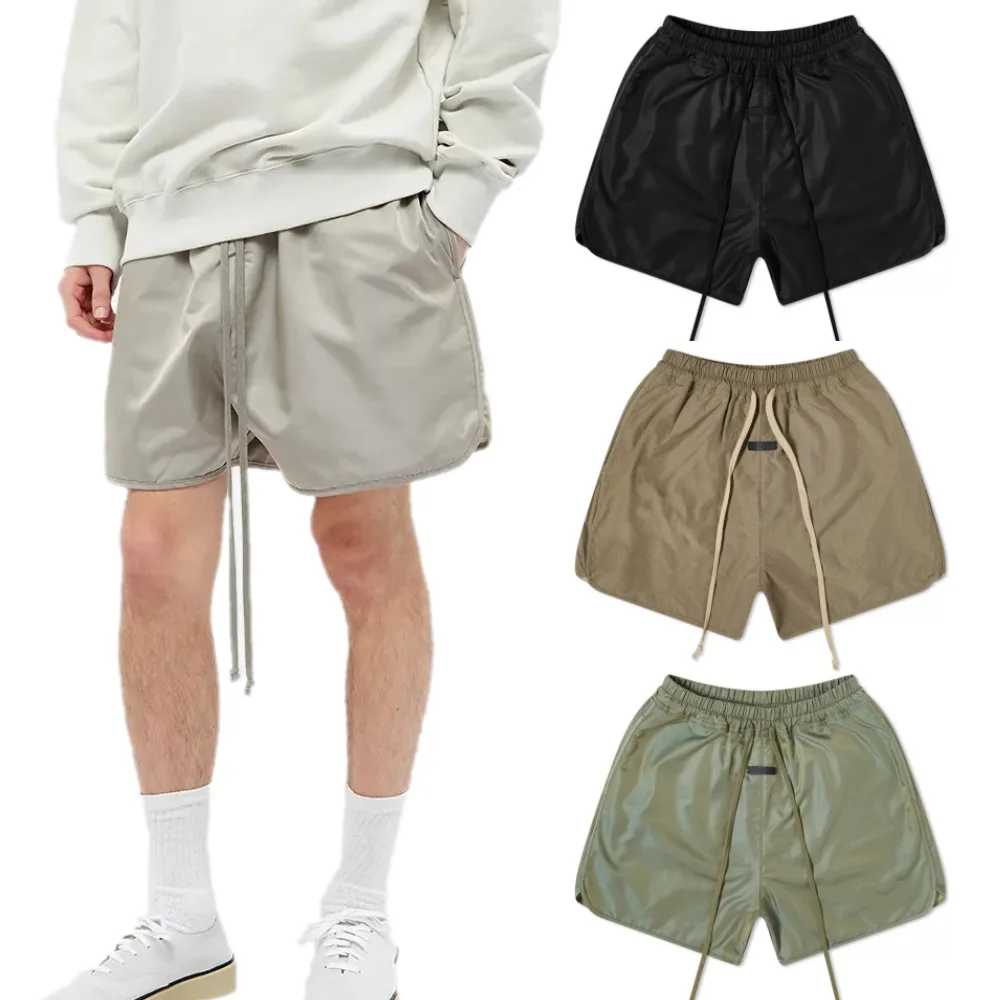 

New Fashion Men's Shorts Sports Fitness Stretch Casual Pants High Street Harajuku Male And Female Couples Daily High Quality