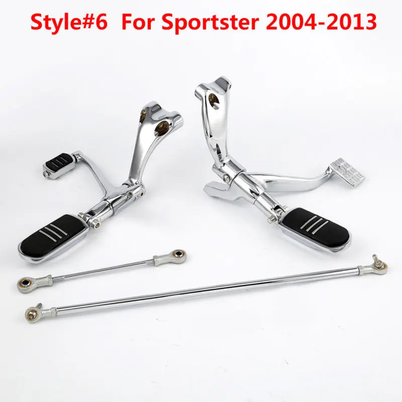 

Motorcycle Forward Control Pegs Linkages For Harley Sportster XL 883 1200 91-03 04-13 14-20