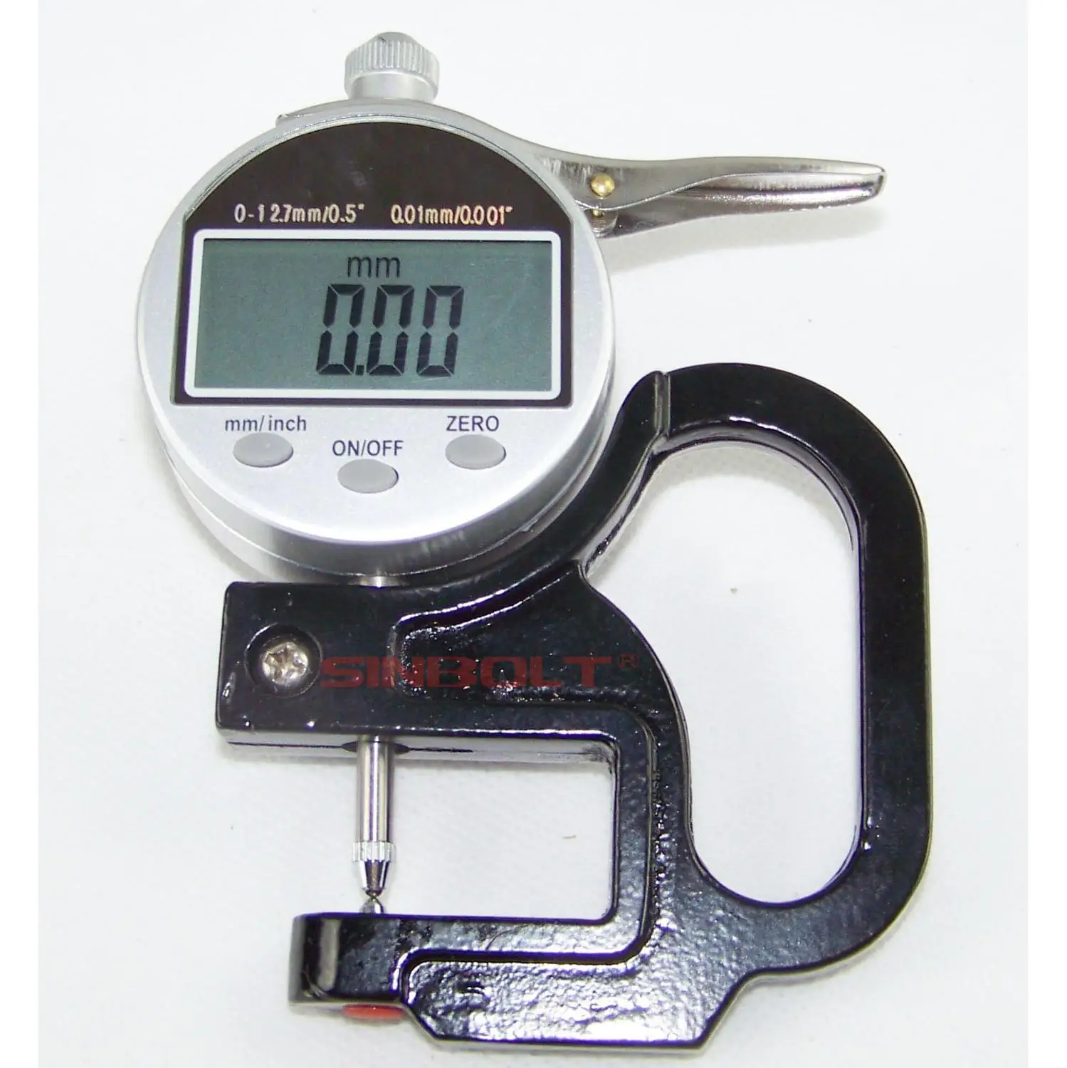 Толщиномер с круглой головкой/Толщиномер цифровым дисплеем/Электронный