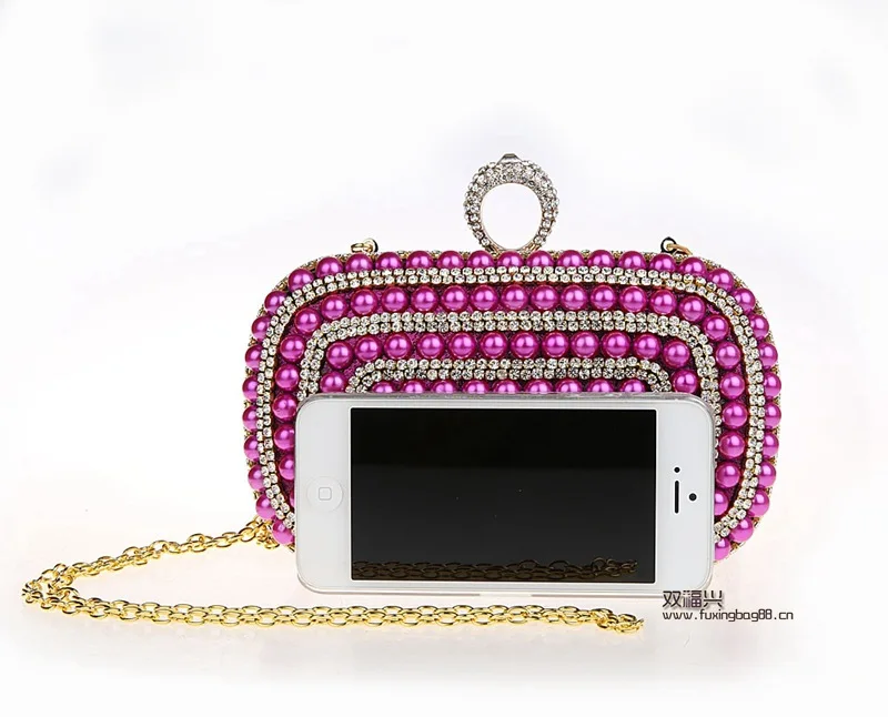 

Women's Bag Handbags for Women Pearl Ring Bag Fashion Dinner Bag Hand Bag Party Bag Purses and Handbags Designer Bag