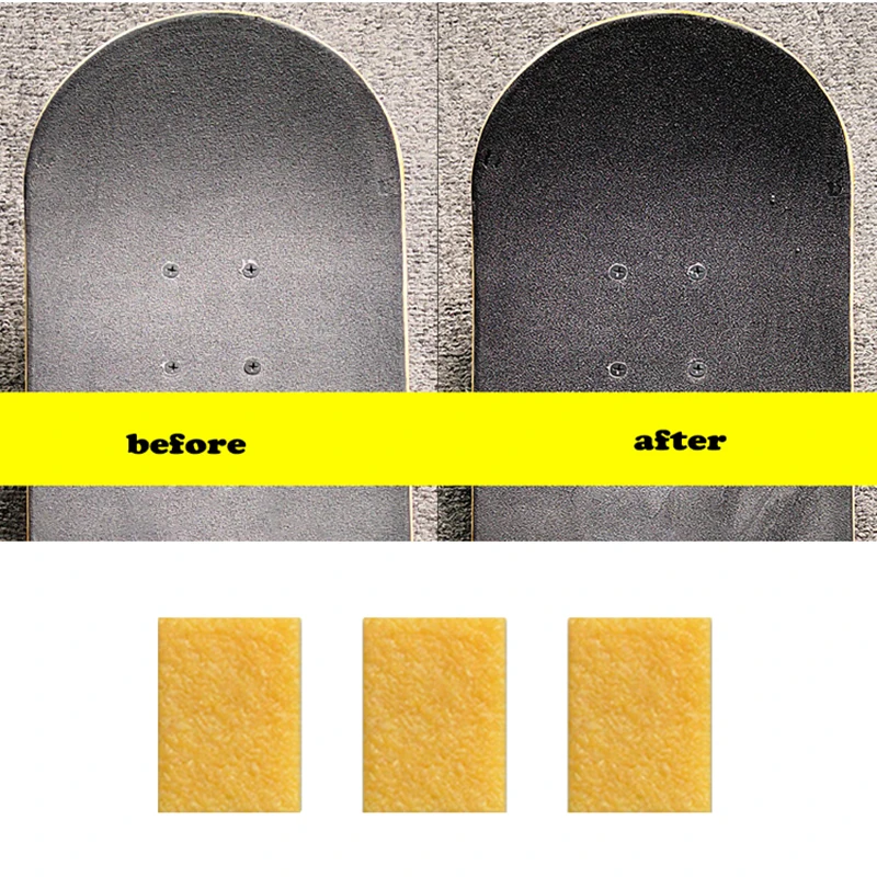 Скейтборд Griptape наждачная бумага ластик очиститель двойной рокер Лонгборд