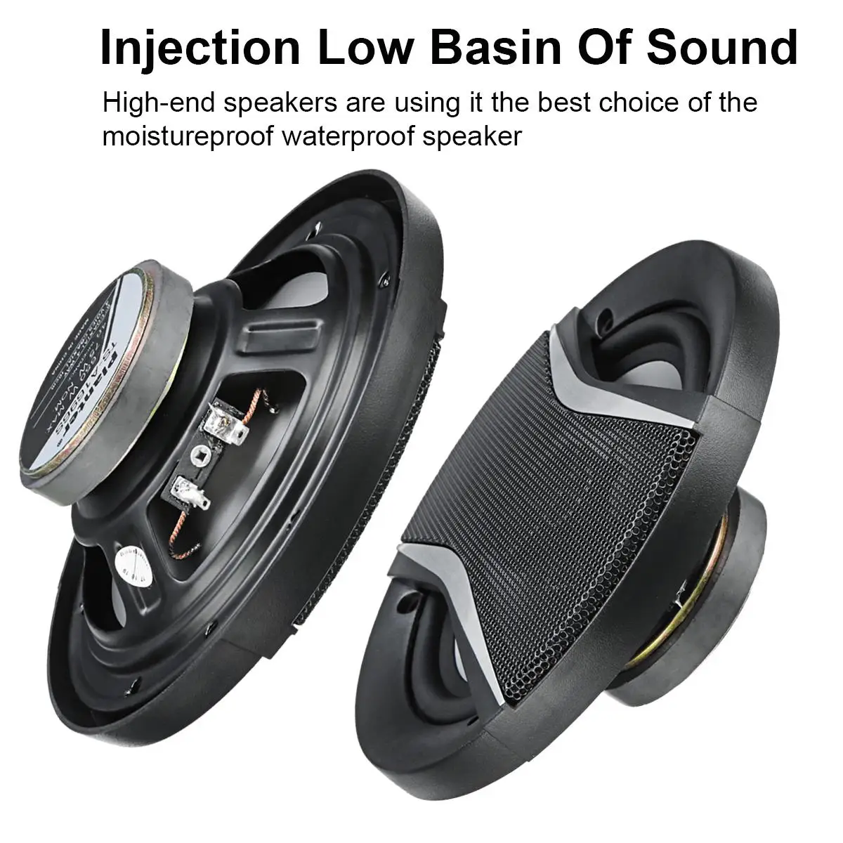 Универсальный 4-полосный автомобильный коаксиальный динамик Hi-Fi 6 дюймов 650 Вт