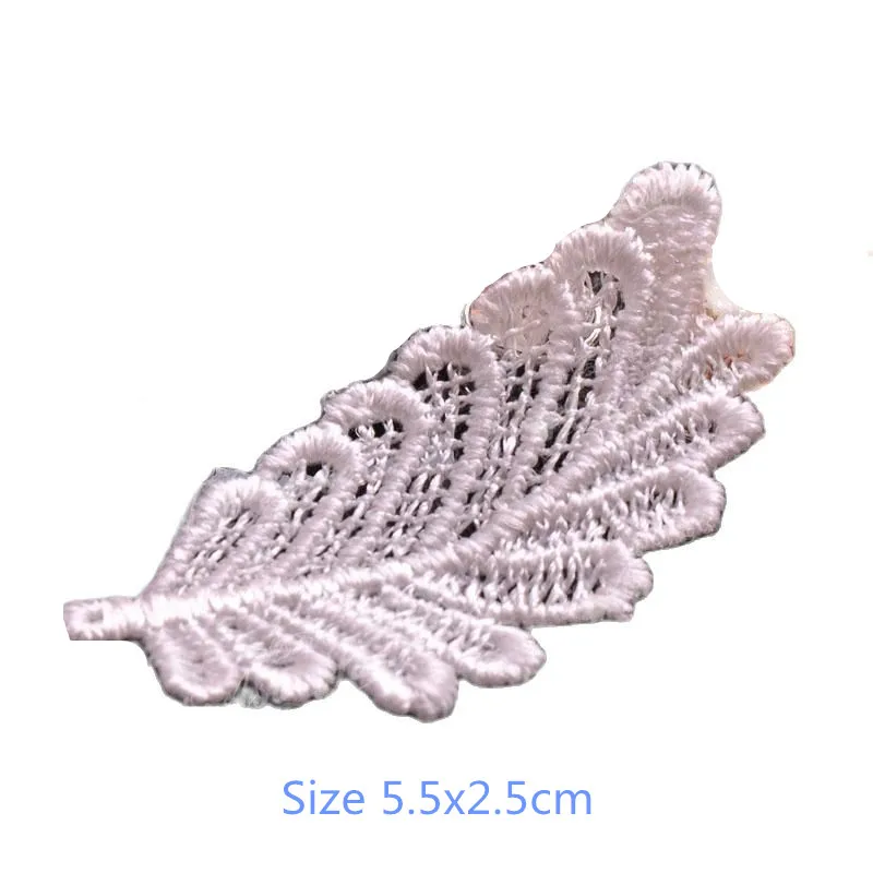 10 шт. Швейные аксессуары нашивки с кружевной вышивкой 3D цветочной аппликацией в